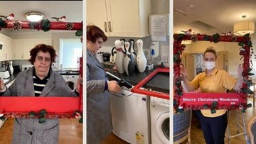 Woodcross care home are feeling the Christmas spirit